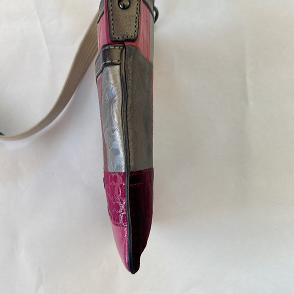 Coach Patchwork Crossbody Vintage Pink handbag - Picture 4 of 12